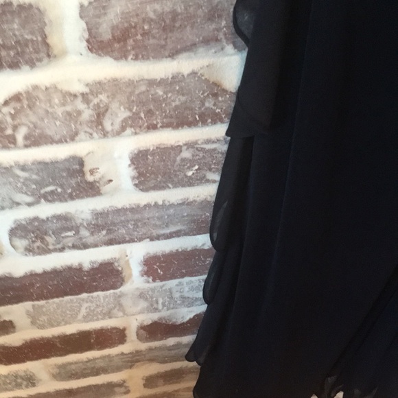 Navy blue fancy dress. PROM DRESS - Picture 6 of 6